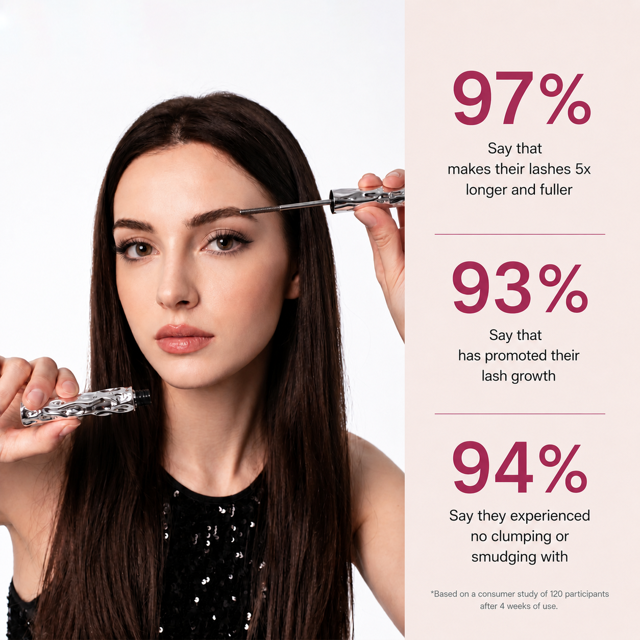 Professional Eyelash Brush – Separate, Lift & Define Every Lash